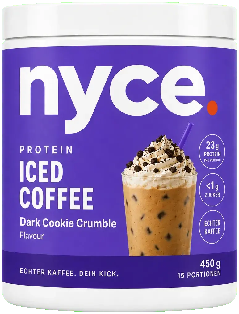 nyce. Protein Iced Coffee - Dark Cookie Crumble