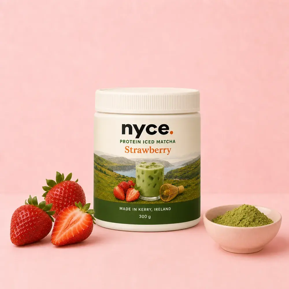 Protein Iced Matcha Latte - Strawberry