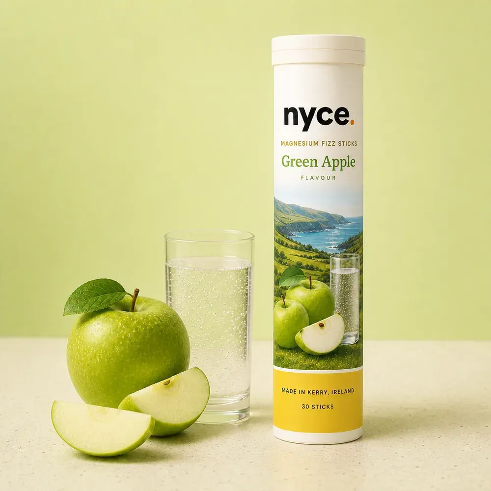 Magnesium Fizz Sticks - Green Apple