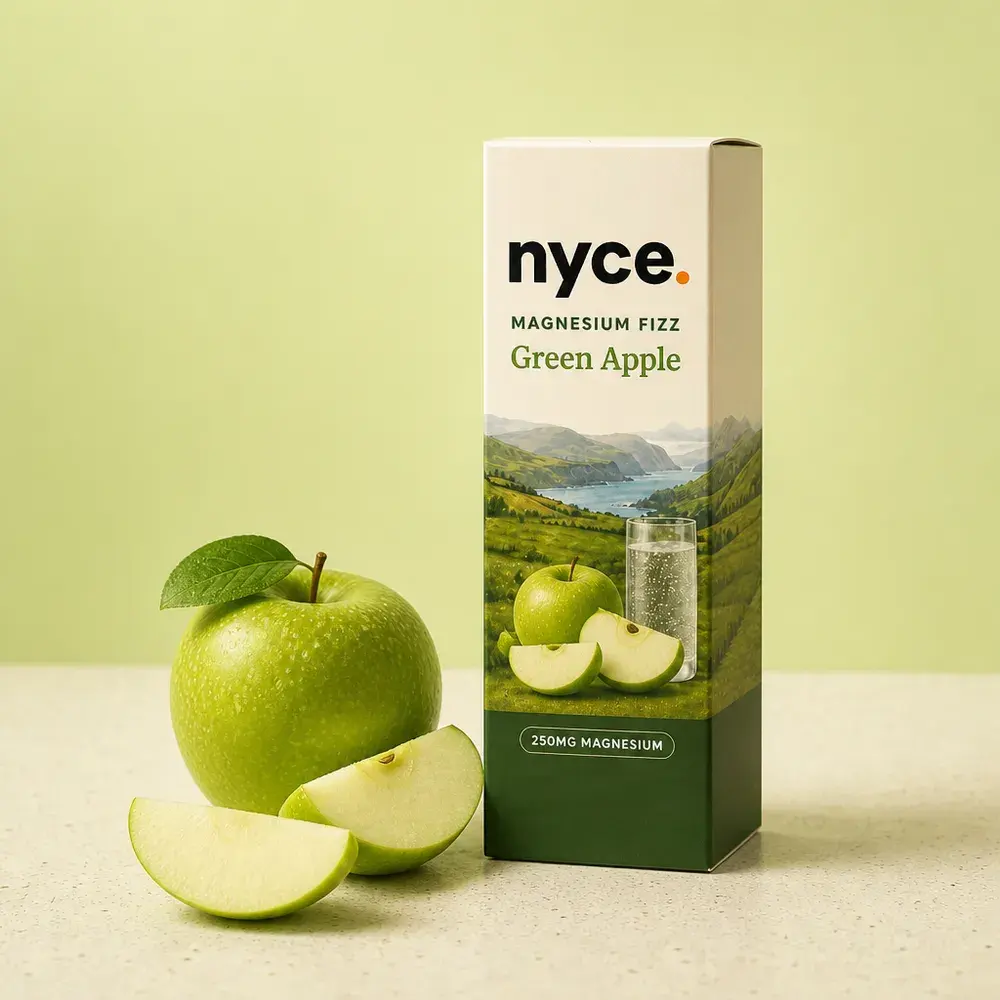 Magnesium Fizz Sticks - Green Apple