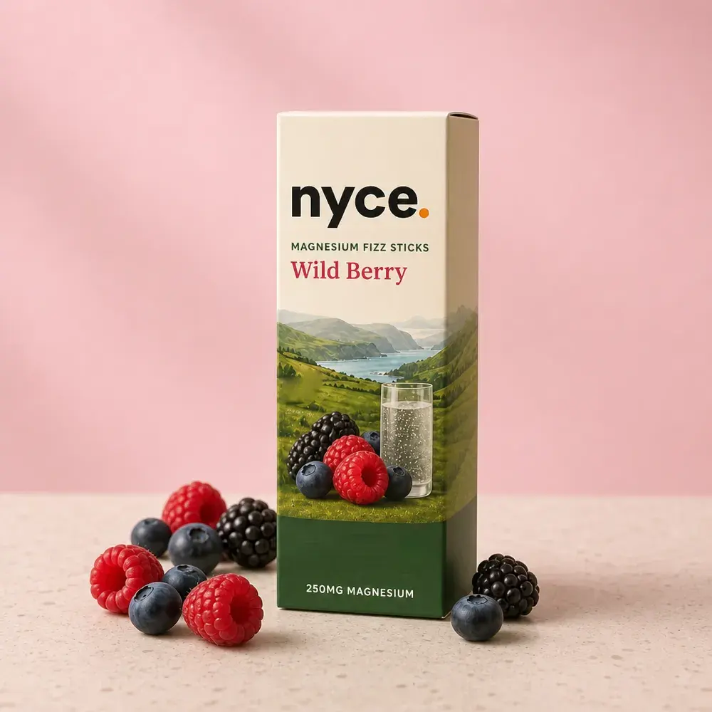 Magnesium Fizz Sticks - Wild Berry