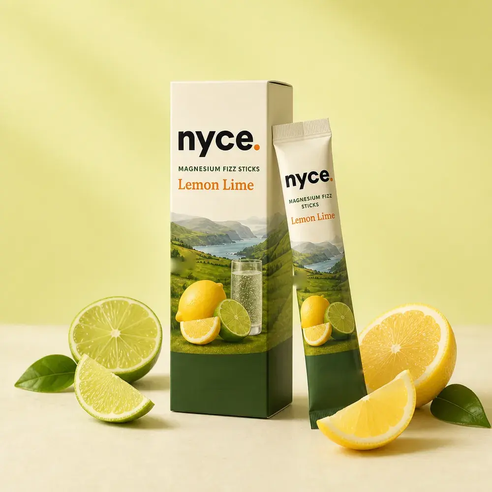 Magnesium Fizz Sticks - Lemon Lime